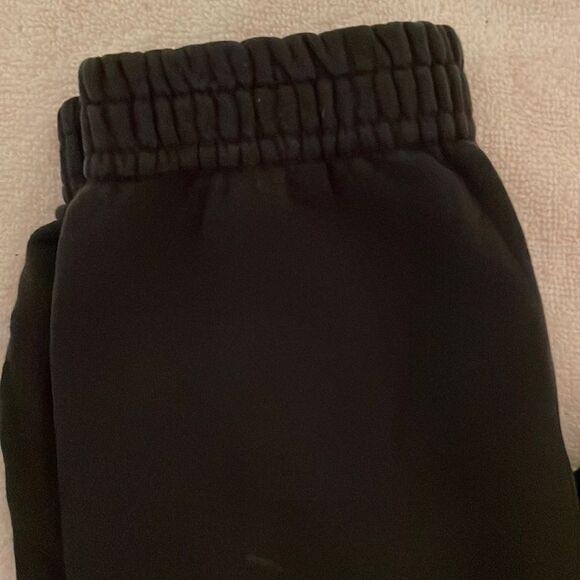 5T Garanimals black fleece lined gathered waist sweat pants - Picture 5 of 13